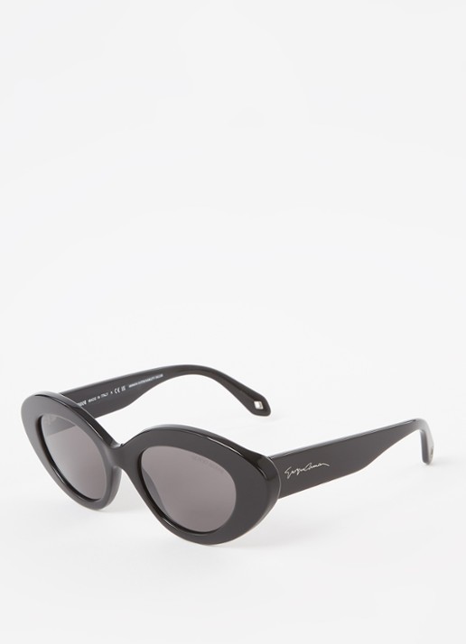 Armani Cat Eye zonnebril AR8188 - voorkant 4 zwart