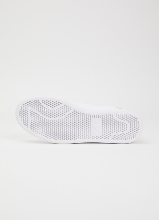 Armani Classic CC sneaker van leer  - detail 5 wit