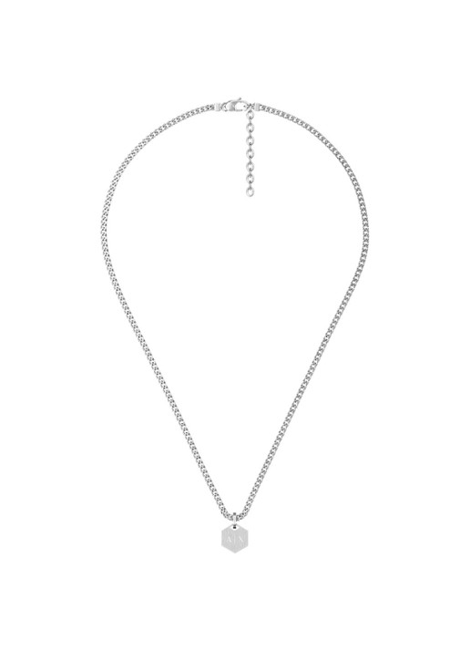 Armani Classic ketting AXG0184040 - detail zilver