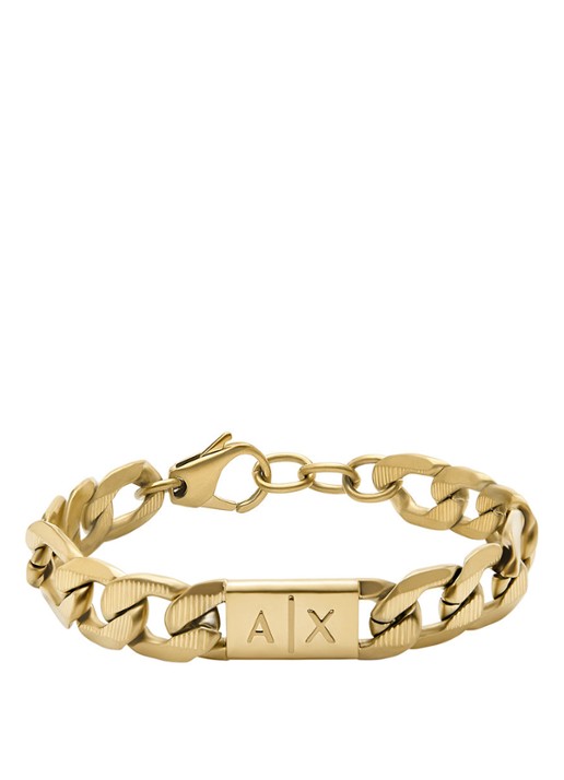 Armani Classic schakelarmband met logo AXG0078710