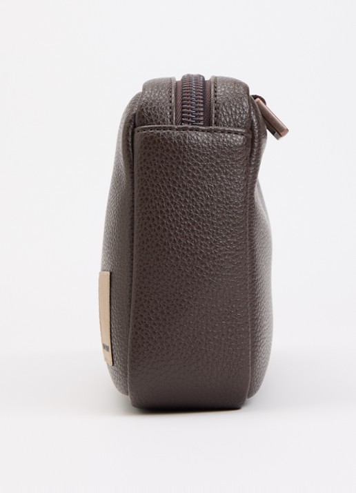 Armani crossbody tas met logo - detail 4 donkerbruin