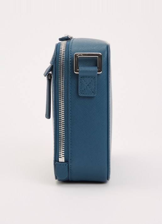 Armani Crossbodytas met afneembare schouderriem en logo - detail 3 indigo