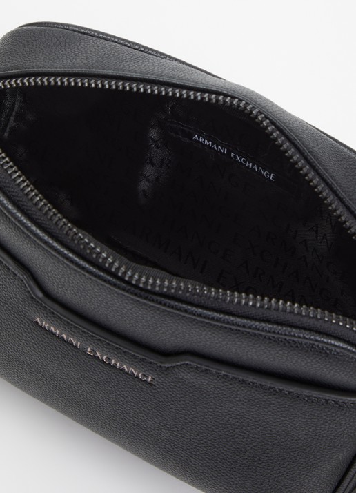 Armani Crossbodytas met logo - detail 3 zwart