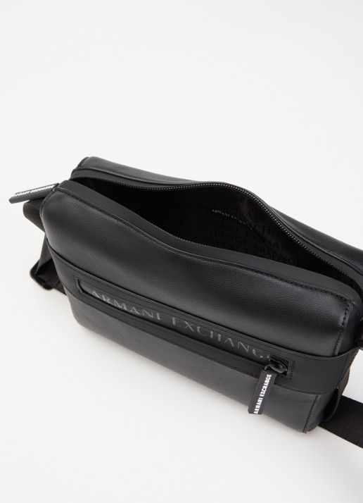 Armani Crossbodytas met logo - detail 3 zwart