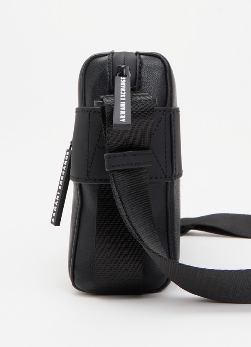 Armani Crossbodytas met logo - detail 4 zwart
