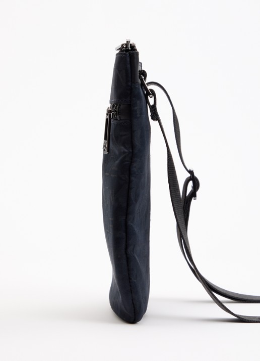 Armani Crossbodytas met logoprint - detail 4 donkerblauw