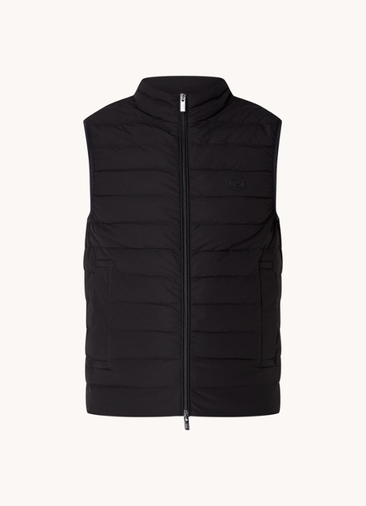 Armani DOWN WAISTCOAT - voorkant 2 zwart