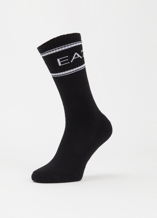 Armani Dynamic Athlete sportsokken met logo in 3-pack - detail 3 zwart