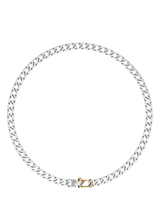 Armani Eagle Logo ketting EGS3372040 - detail 2 zilver