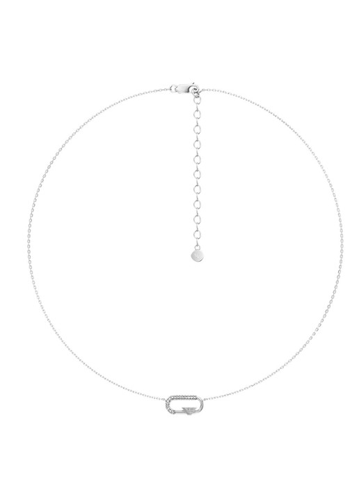 Armani Eagle Logo ketting EGS3401040 - detail 2 zilver