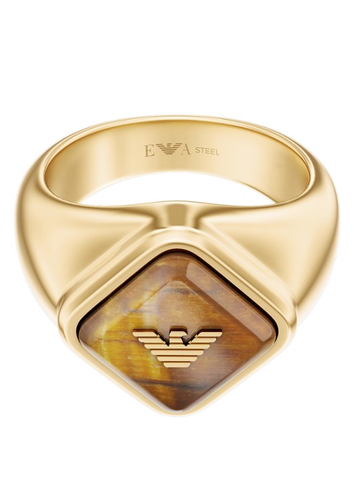 Armani Eagle Logo ring EGS3379251 - detail 2 goud