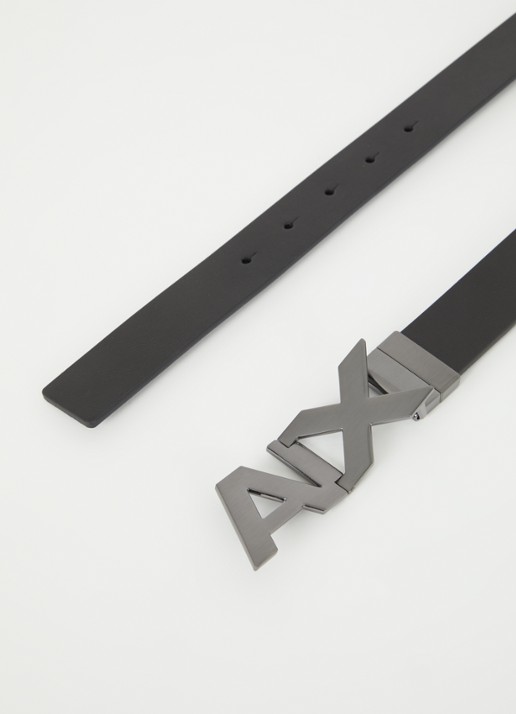 Armani FASHION BELT - detail zwart