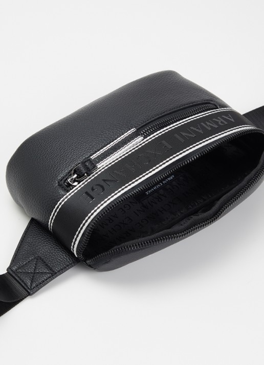 Armani Heuptas met logo  - detail 3 zwart