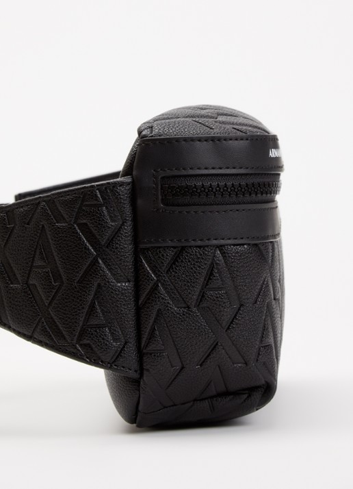 Armani Heuptas met logoprint  - detail 4 zwart
