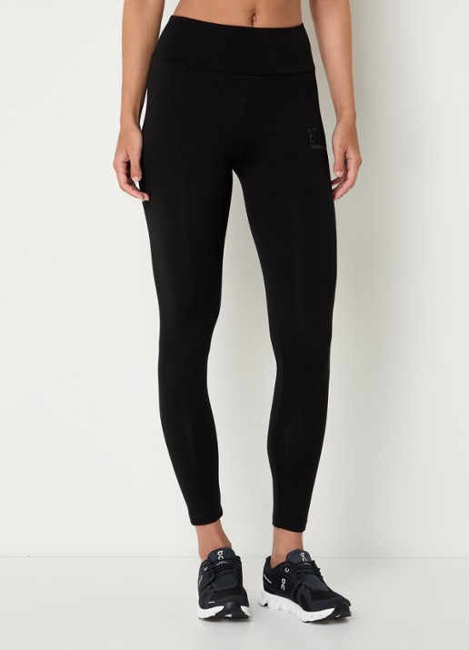 Armani High waist skinny fit legging met logo