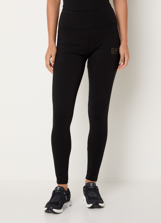 Armani High waist skinny fit trainingslegging met logo
