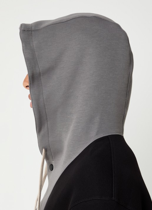 Armani Hoodie met logo - detail 2 zwart