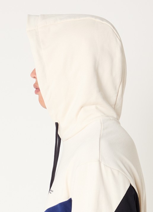 Armani Hoodie met logo - detail 5 gebroken wit