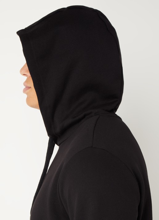 Armani Hoodie met logo - detail 5 zwart