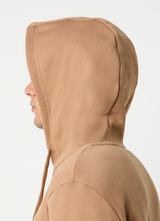 Armani Hoodie met logo - detail 2 camel
