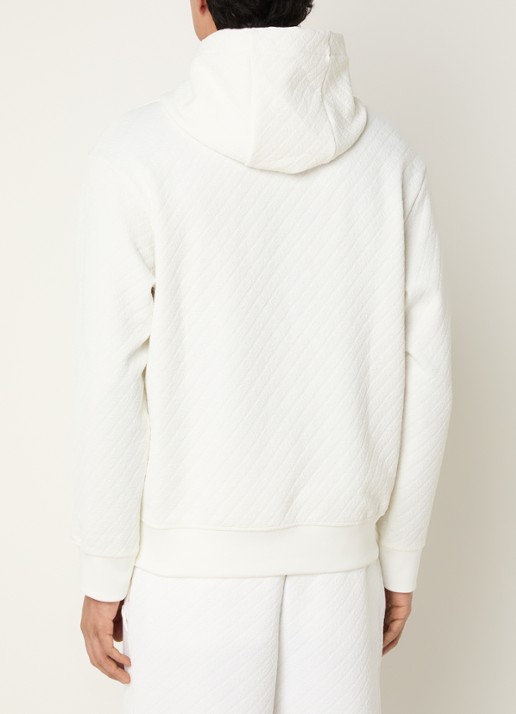 Armani Hoodie met logoprint - achterkant 3 wit