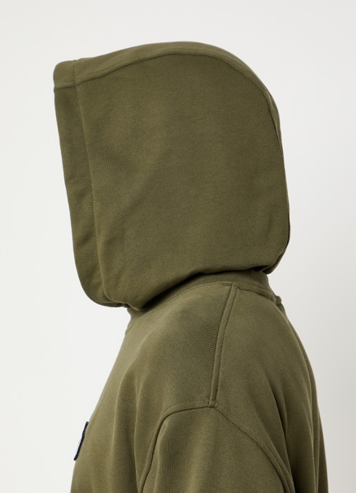 Armani Hoodie met logoprint - detail 2 groen