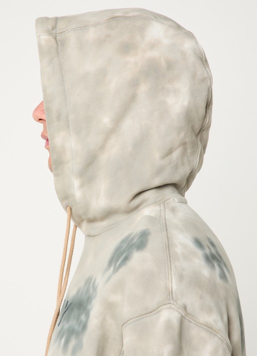 Armani Hoodie met print - detail 5 grijs