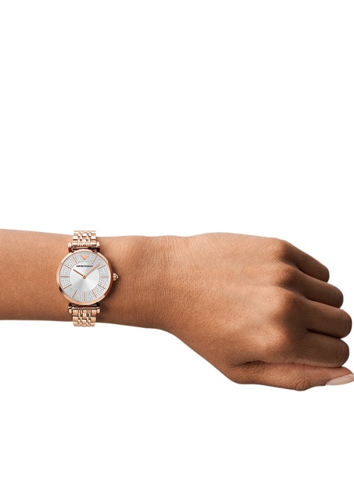 Armani Horloge AR11446 - detail 5 roségoud