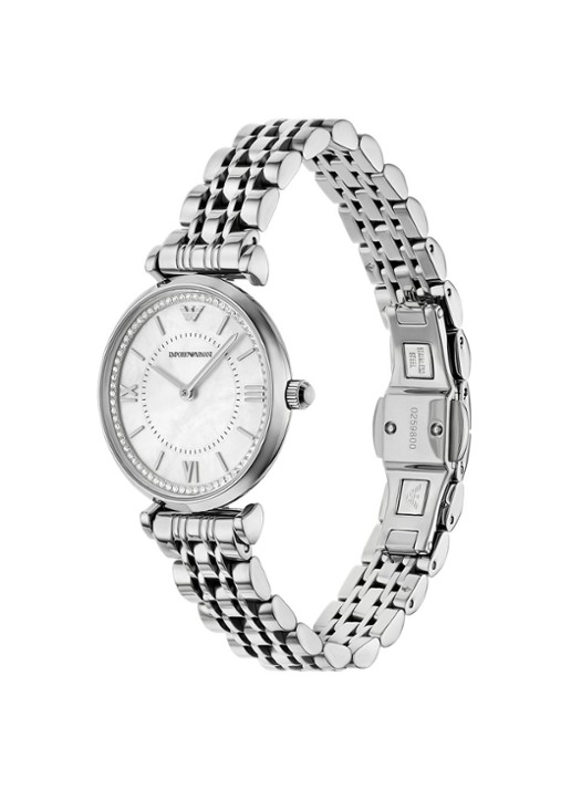 Armani Horloge AR11701 - detail 4 zilver