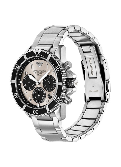 Armani Horloge AR11722 - detail 3 zilver