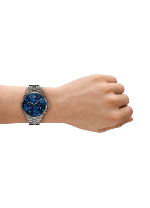 Armani Horloge AR11729 - detail 5 antraciet