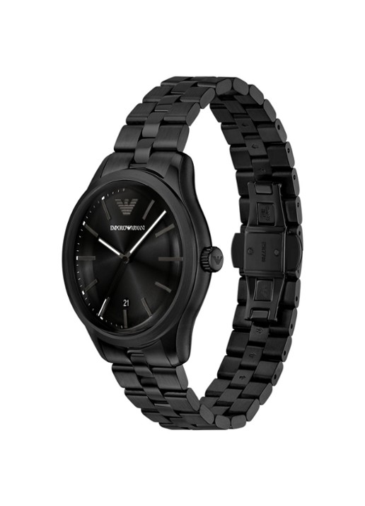 Armani Horloge AR11736 - detail 4 zwart