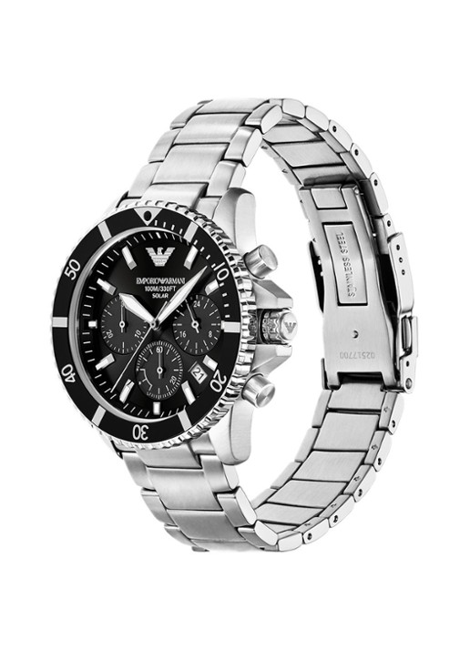 Armani Horloge AR11739 - detail 3 zilver