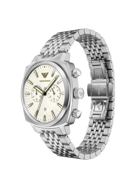 Armani Horloge AR11800 - detail 4 zilver