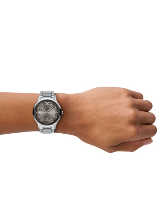 Armani Horloge AR11825 - detail 5 zilver