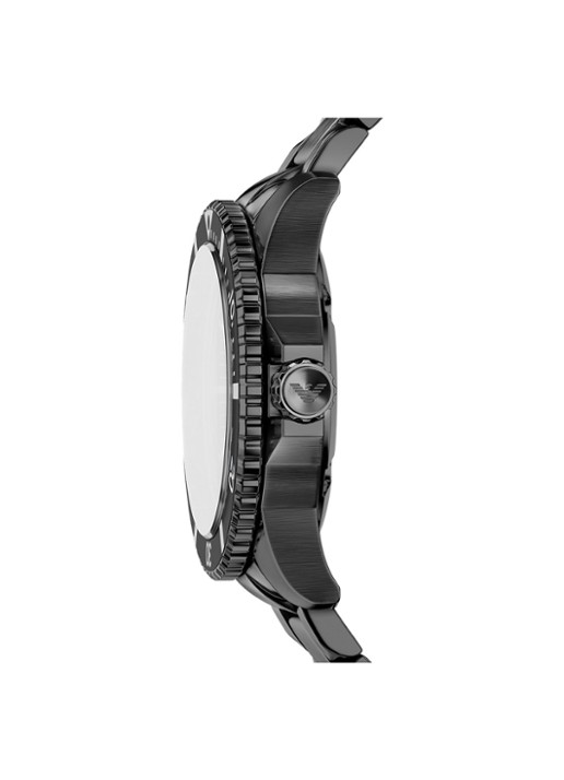 Armani Horloge AR11831 - detail 2 zwart