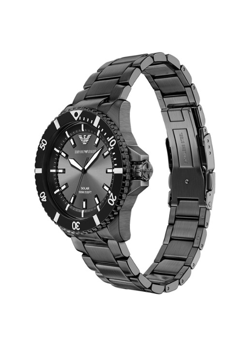 Armani Horloge AR11831 - detail 5 zwart