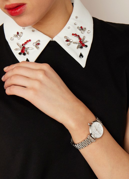 Armani Horloge AR1925 - voorkant 2 zilver