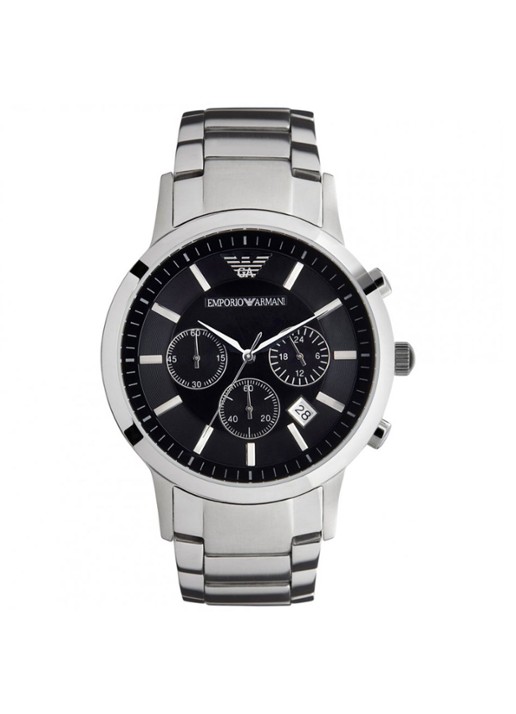 Armani Horloge AR2434 - voorkant zilver