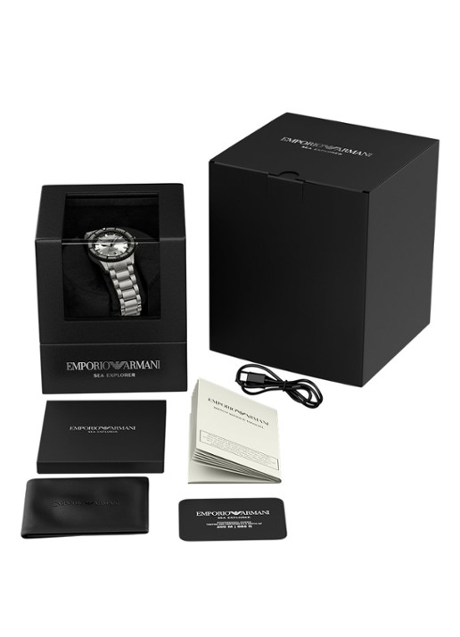 Armani Horloge AR60099 - Limited Edition - detail 4 grijs