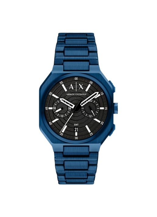 Armani Horloge AX1477 - voorkant 5 blauw