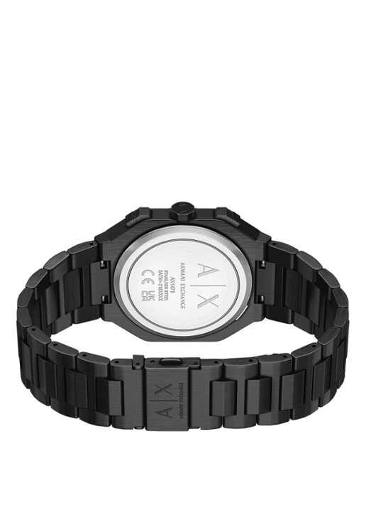 Armani Horloge AX1478 - detail 3 zwart