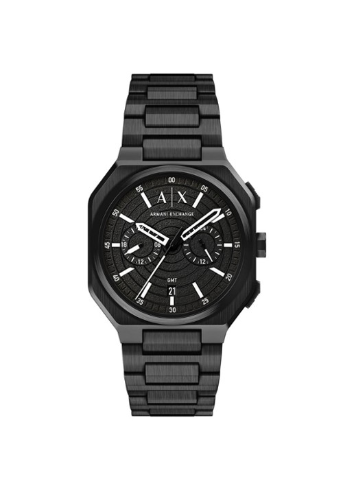 Armani Horloge AX1478 - voorkant 6 zwart
