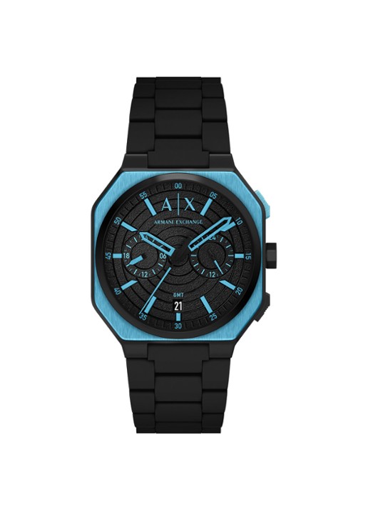 Armani Horloge AX1480 - voorkant zwart