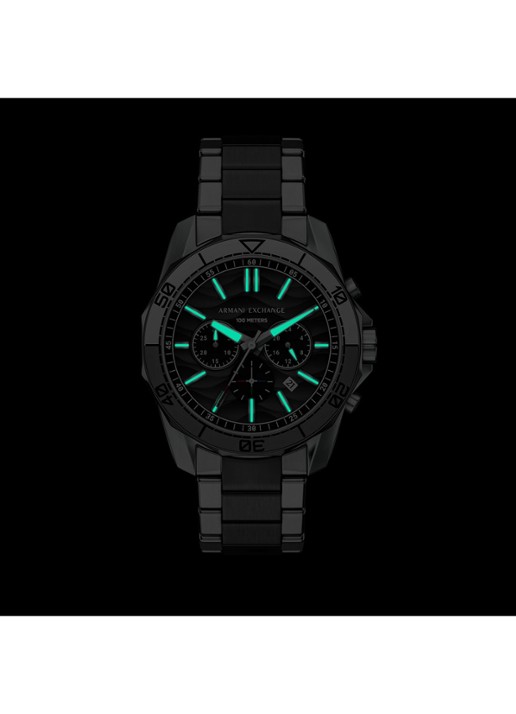 Armani Horloge AX1973 - detail 5 zilver