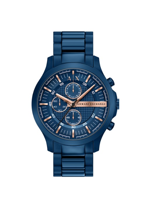Armani Horloge AX2468 - voorkant blauw