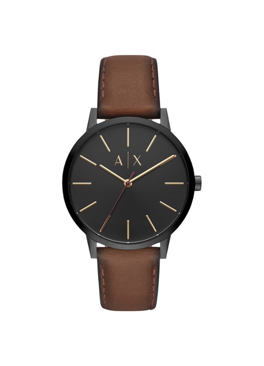 Armani Horloge AX2706 - voorkant bruin