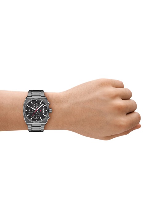 Armani Horloge AX2823 - detail 5 antraciet