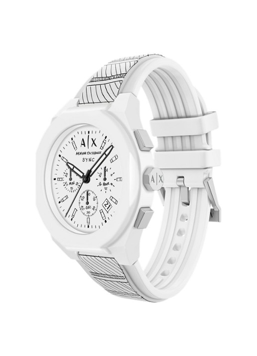 Armani Horloge AX4175 - detail 4 wit