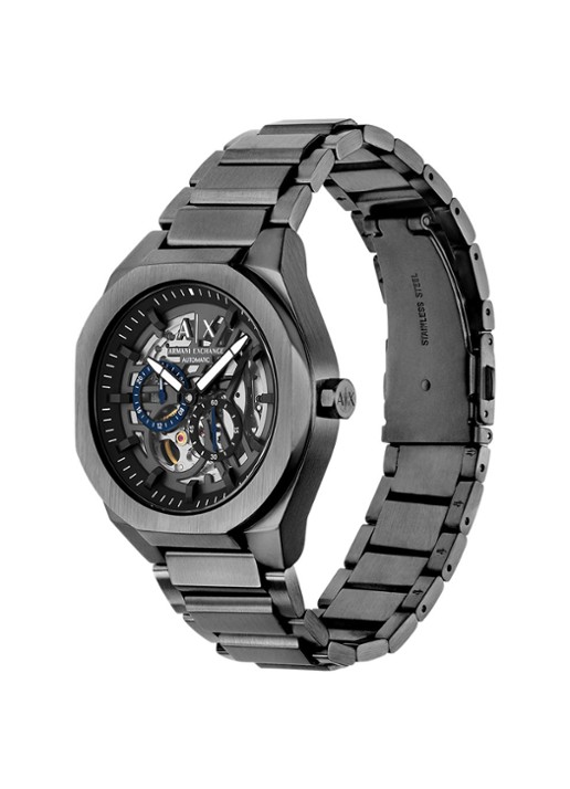 Armani Horloge AX4195 - detail 4 antraciet